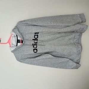 Men's Adidas Grey Hoodie